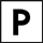 Piktogramm normaler Parkplatz